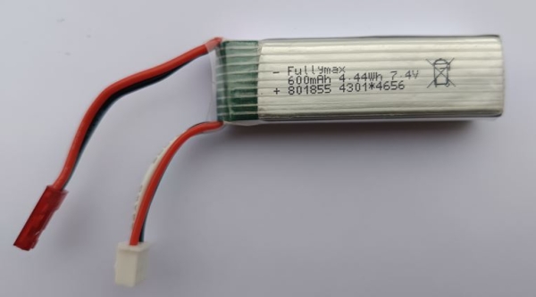 045-24127-10 LiPo Akku 2S 7,4V 600mAh BEC